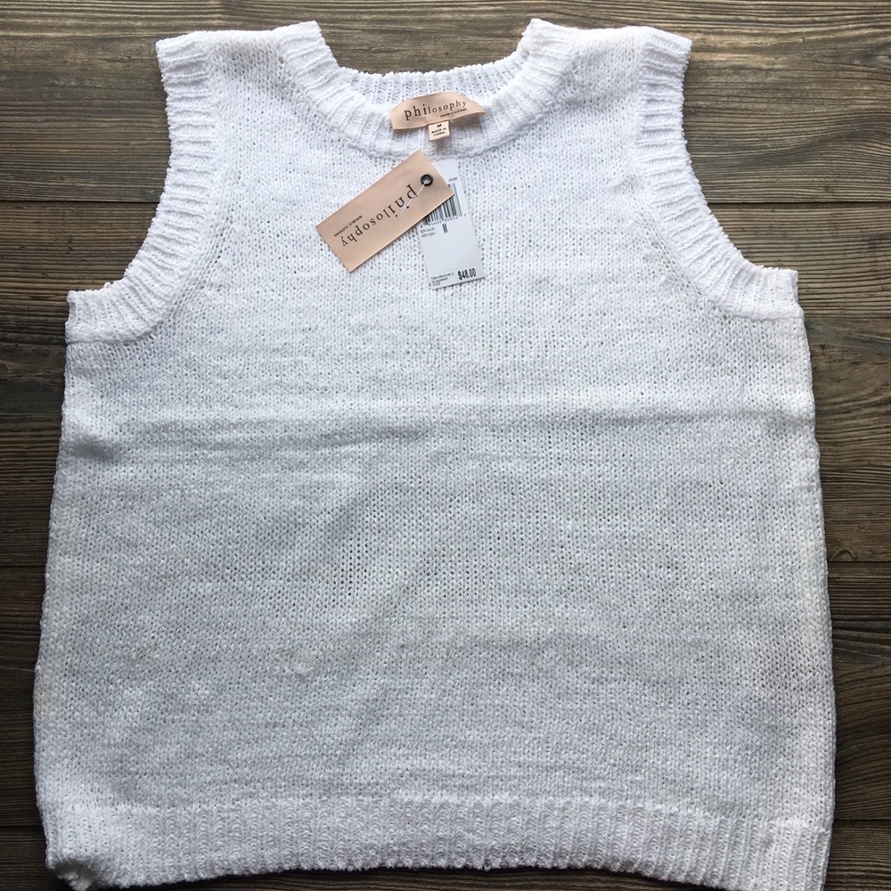 NWT sweater vest